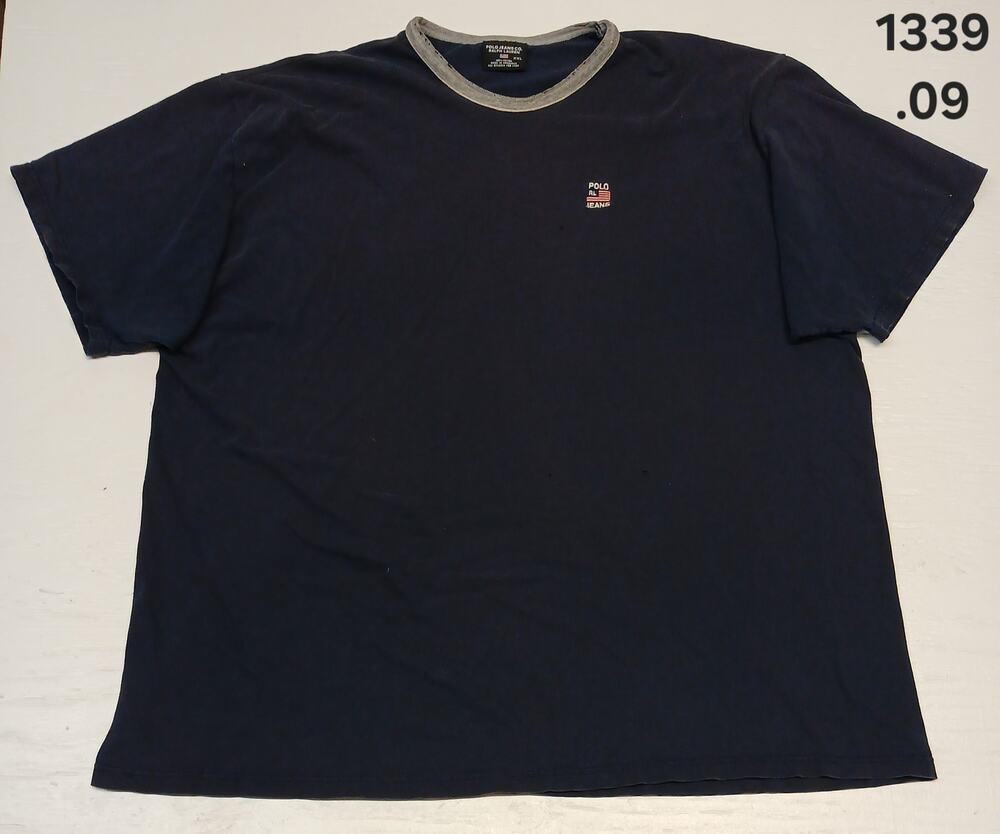 Polo Ralph Lauren (2XL) Navy Blue Vintage Crew Neck TShirt